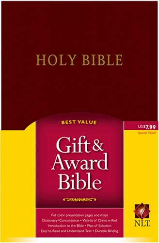 Gift and Award Bible NLT [Leather / fine bindi]