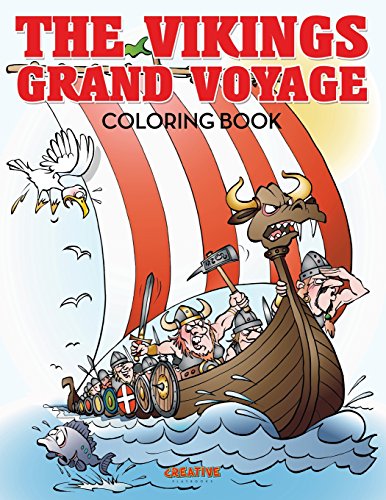 Vikings Grand Voyage Coloring Book [Paperback]