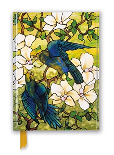 Louis Comfort Tiffany Hibiscus and Parrots, c. 191020 (Foiled Journal) [Notebook / blank boo]