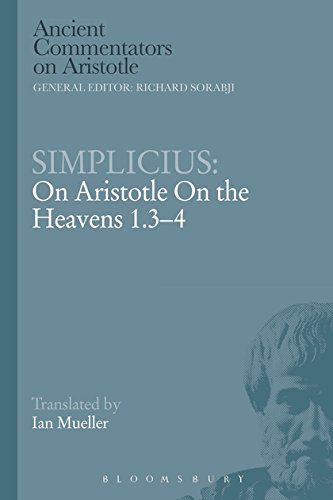 Simplicius On Aristotle On the Heavens 1.3-4 [Hardcover]