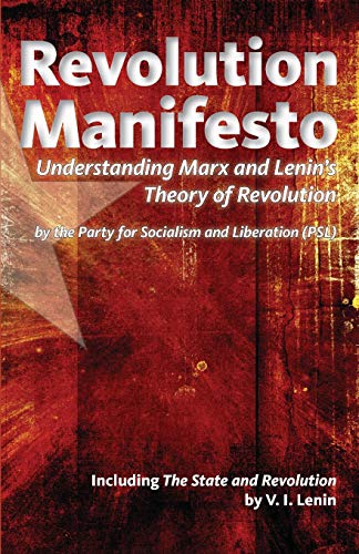 Revolution Manifesto Understanding Marx And Lenin's  Theory Of Revolution [Paperback]
