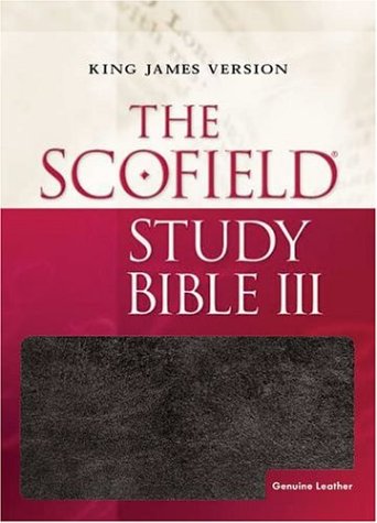 The Scofield}} Study Bible III, KJV [Leather / fine bindi]