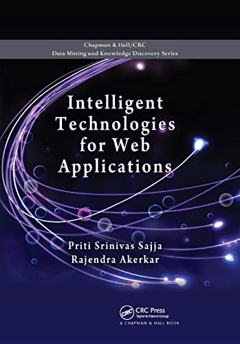 Intelligent Technologies for Web Applications [Paperback]