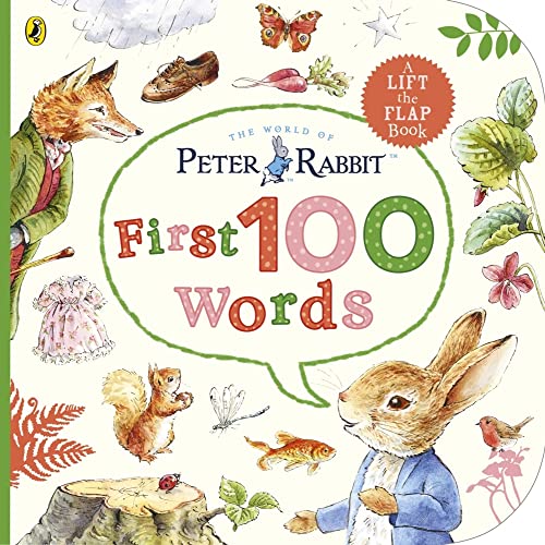 Peter Rabbit Peter's First 100 Words [Board book]