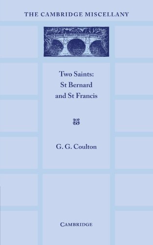 Two Saints St Bernard and St Francis [Paperback]