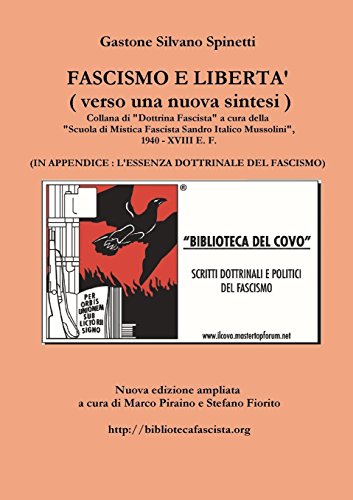 Fascismo E Liberta' - Verso Una Nuova Sintesi (italian Edition) [Paperback]