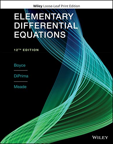 Elementary Differential Equations [Loose-leaf]