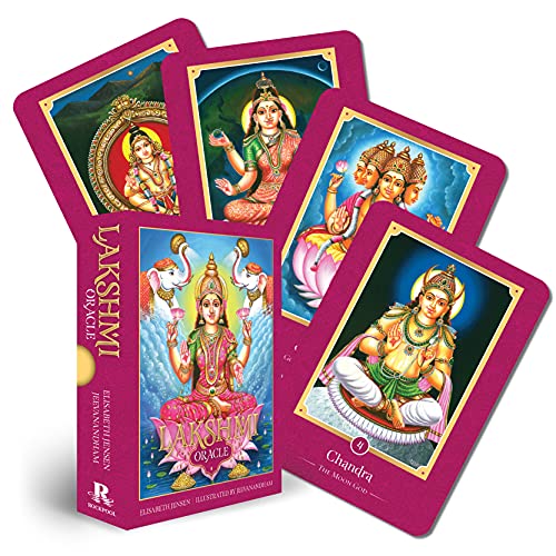 Lakshmi Blessings Oracle 36 gilded-edge full-color cards and 128-page book [Mixed media product]