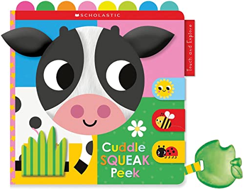 Cuddle Squeak Peek Cloth Book Scholastic Early Learners (Touch and Explore) [Novelty book]