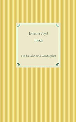 Heidi [Paperback]