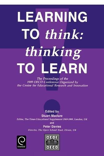 Learning to Think  Thinking to Learn [Paperback]