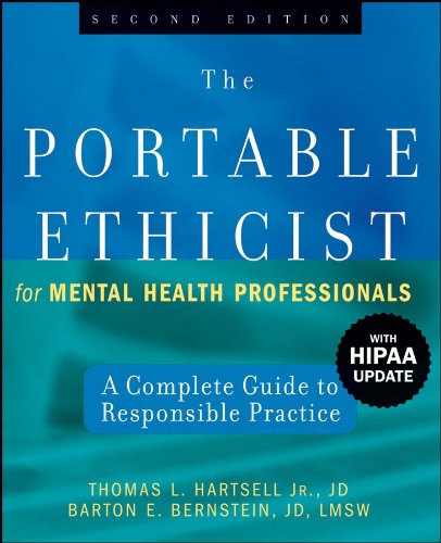 The Portable Ethicist for Mental Health Professionals, with HIPAA Update A Comp [Paperback]