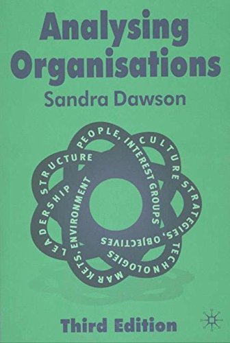 Analysing Organisations [Paperback]