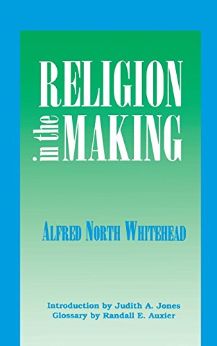 Religion in the Making [Paperback]