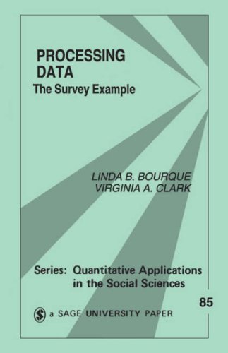 Processing Data The Survey Example [Paperback]