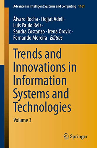 Trends and Innovations in Information Systems and Technologies Volume 3 [Paperback]