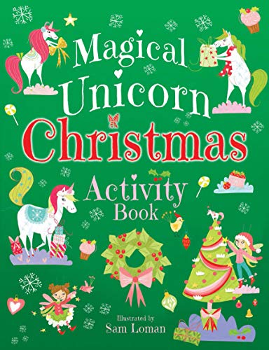 Magical Unicorn Christmas Activity Book [Paperback]