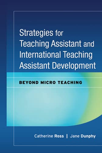Strategies for Teaching Assistant and International Teaching Assistant Developme [Hardcover]