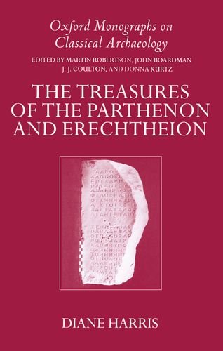 The Treasures of the Parthenon and Erechtheion [Hardcover]
