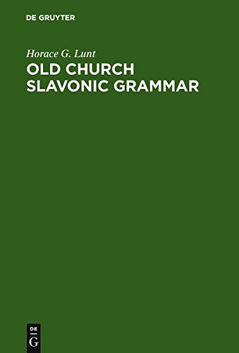 Old Church Slavonic Grammar [Paperback]