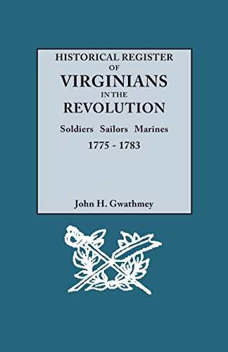 Historical Register Of Virginians In The Revolution [Hardcover]