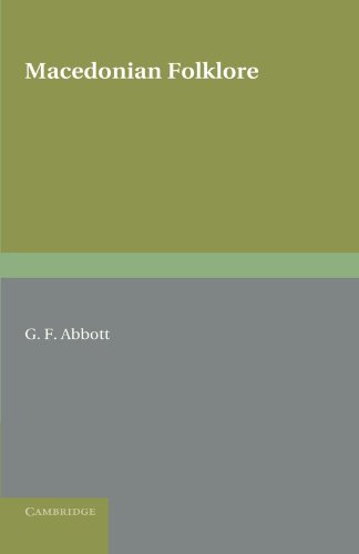 Macedonian Folklore [Paperback]