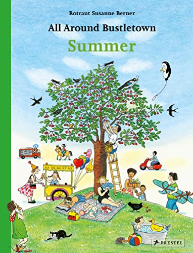 All Around Bustletown Summer [Board book]