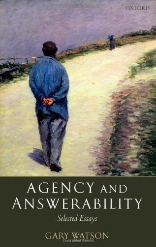 Agency and Answerability Selected Essays [Hardcover]