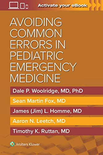 Avoiding Common Errors in Pediatric Emergency Medicine [Paperback]