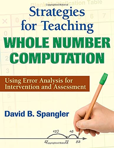 Strategies for Teaching Whole Number Computation Using Error Analysis for Inter [Paperback]