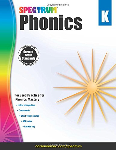 Spectrum Phonics, Grade K [Paperback]