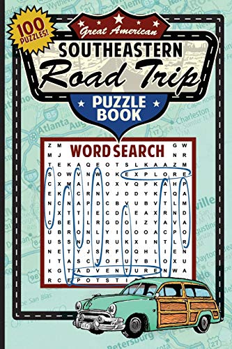 Great American Southeastern Road Trip Puzzle Book [Paperback]