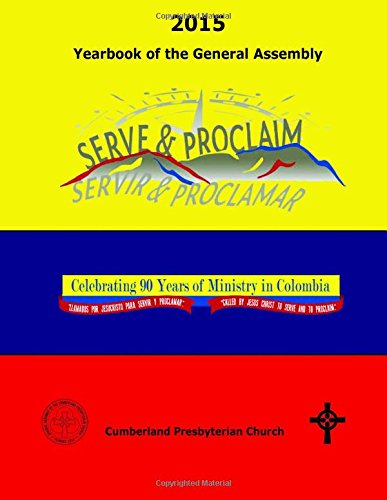 2015 Yearbook Of The General Assembly Cumberland Presbyterian Church [Paperback]