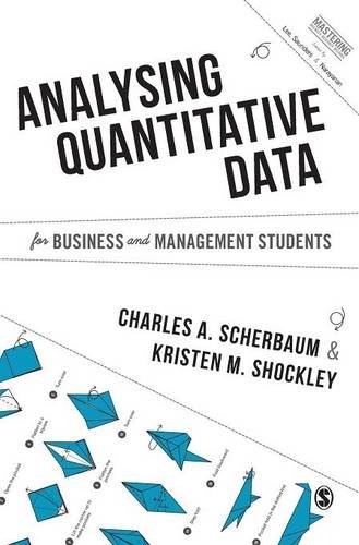 Analysing Quantitative Data for Business and Management Students [Hardcover]