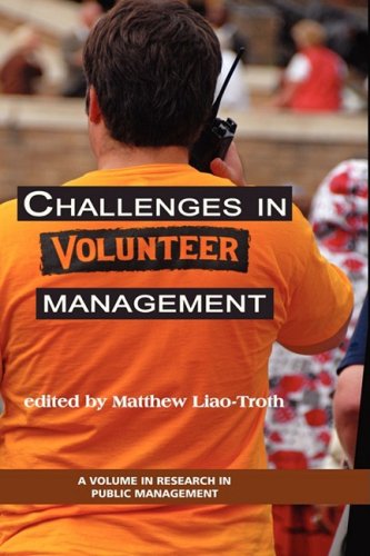 Challenges in Volunteer Management Edited By [Hardcover]
