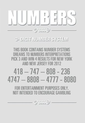 Numbers  3- Digit Number System [Hardcover]