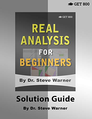 Real Analysis for Beginners - Solution Guide [Paperback]