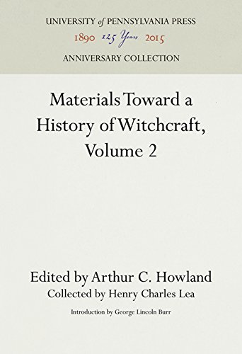 Materials Toward a History of Witchcraft, Volume 2 [Hardcover]