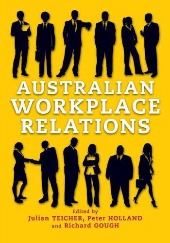 Australian Workplace Relations [Paperback]