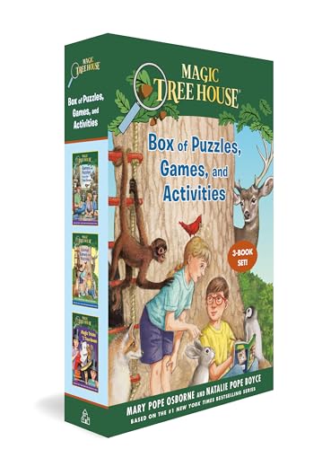 Magic Tree House Box of Puzzles, Games, and Activities (3 Book Set) [Paperback]