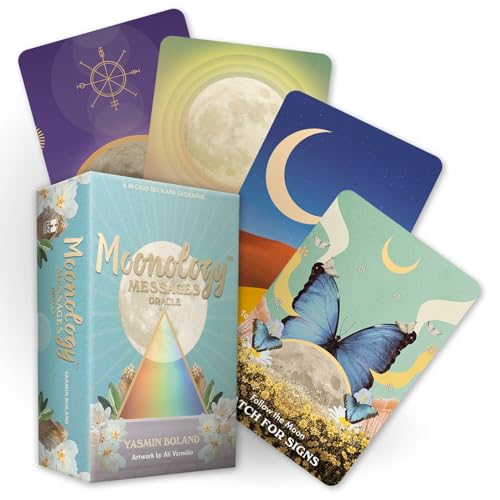 Moonology Messages Oracle A 48-Card Deck and Guidebook [Cards]
