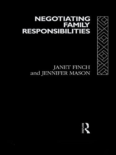 Negotiating Family Responsibilities [Paperback]
