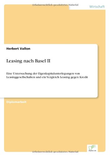 Leasing Nach Basel Ii [Paperback]