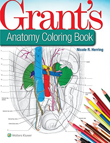 Grant&39s Anatomy Coloring Book [Paperback]
