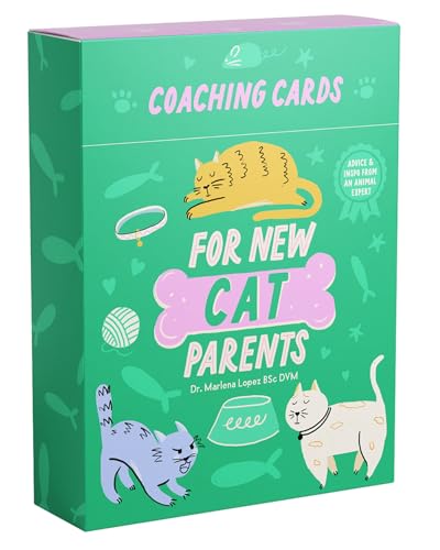 Coaching Cards for New Cat Parents Advice and inspiration from an animal expert [Novelty book]