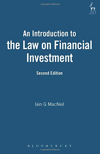 An Introduction to the Law on Financial Investment [Paperback]