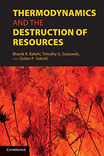 Thermodynamics and the Destruction of Resources [Hardcover]