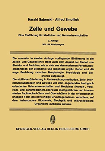 Zelle und Gewebe Eine Einfhrung fr Mediziner und Naturwissenschaftler [Paperback]