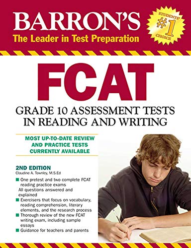 FCAT Grade 10 Assessment Tests in Reading and Writing [Paperback]