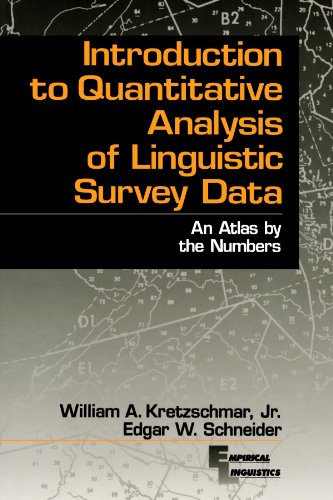 Introduction to Quantitative Analysis of Linguistic Survey Data An Atlas by the [Paperback]